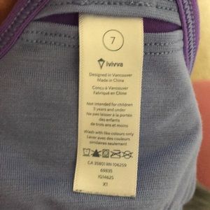 Ivivva Shirts & Tops - Ivivva Double Dutch Tank Ivivva Shirts & Tops - Ivivva Double Dutch Tank